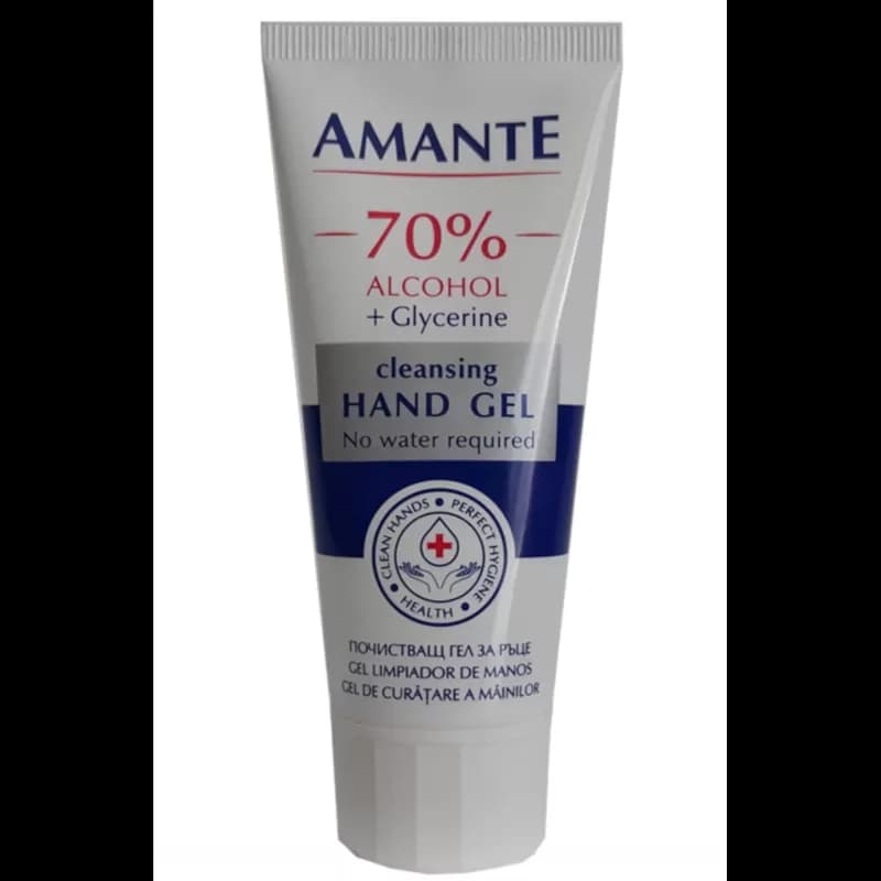 Amante Gel Maini Cu Alcool 70% Si Glicerina 65ml