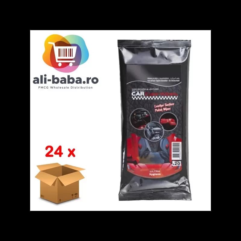 Deep Fresh servetele umede pentru bord auto 20 buc