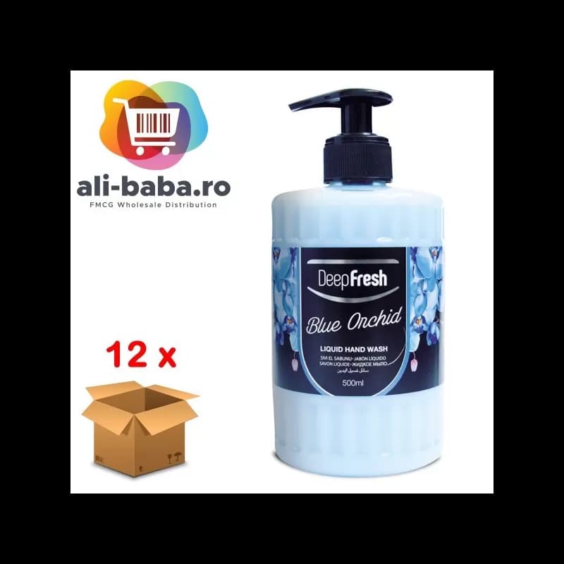Deep Fresh Romance sapun lichid 500ml Blue Orchid
