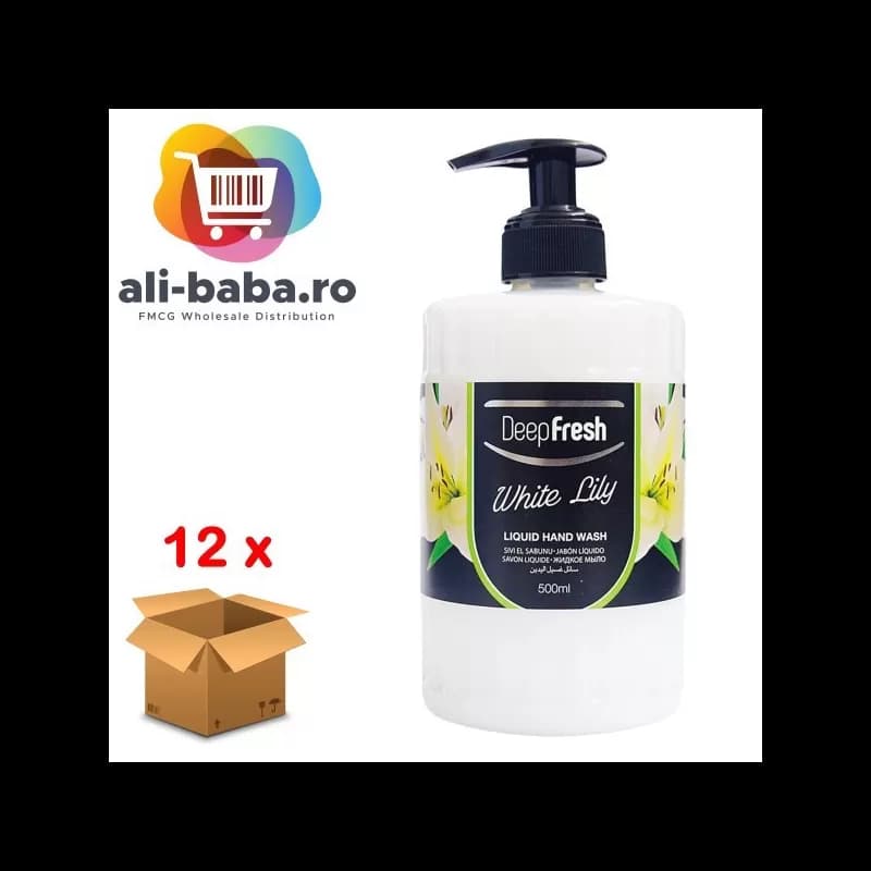 Deep Fresh Romance sapun lichid 500ml White Lily