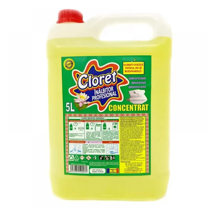 Cloret inalbitor 5L, Profesional