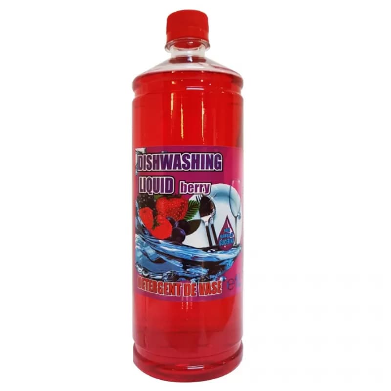 Cloret detergent de vase, rezerva 1L, Berry (Fructe de padure)
