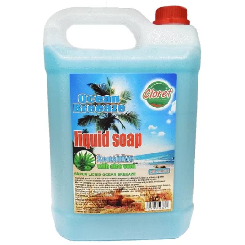 Cloret sapun lichid 5L, Ocean Fresh