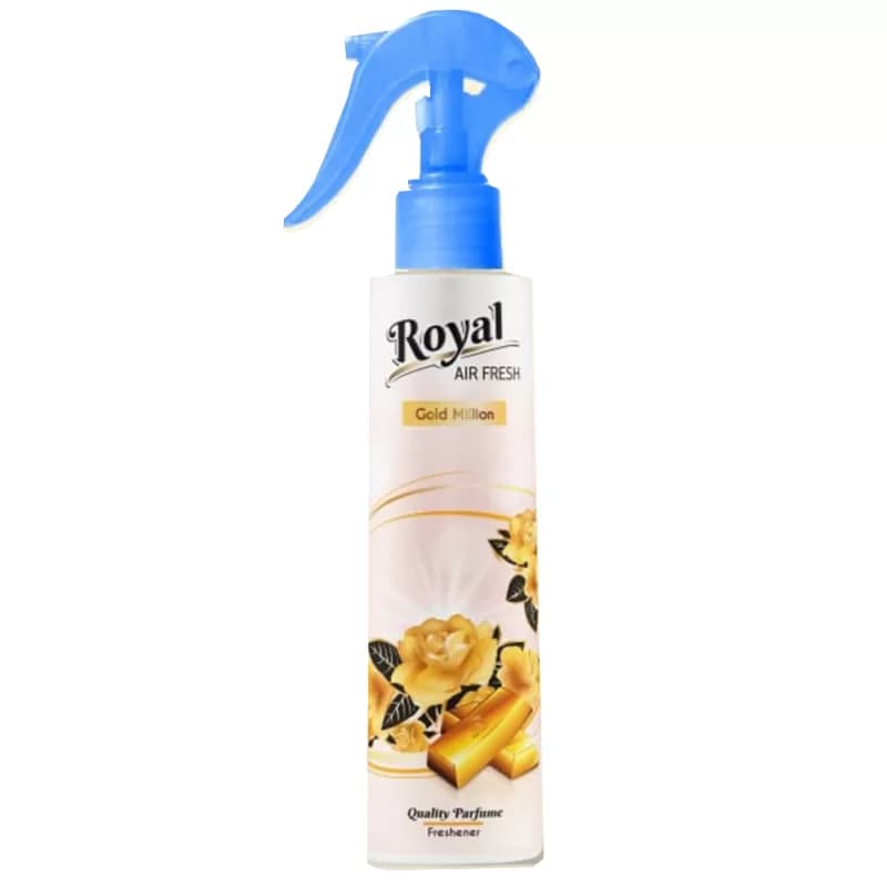 Royal odorizant de camera, lichid cu pompita 250ml, Gold Million