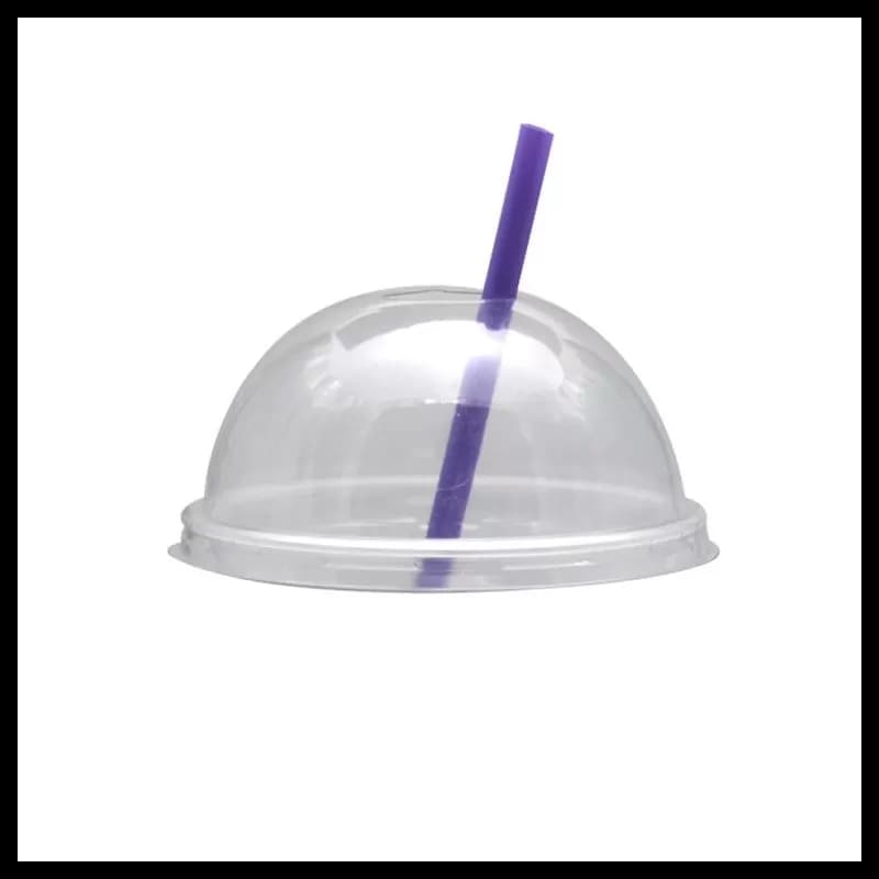 Capac bombat 300/400ml Frappe 100 buc/set Tranpsarent  PP