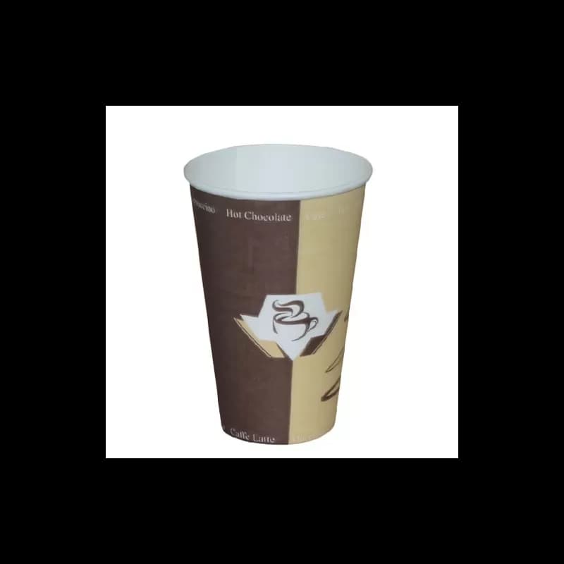 Pahare De Carton Pentru Bauturi Calde 12oz 355ml 50buc/Set
