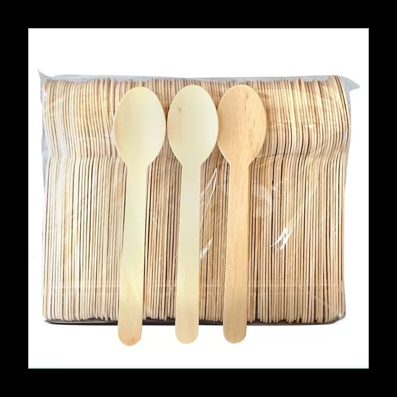Linguri Din Lemn Biodegradabile 16cm 100buc/Set