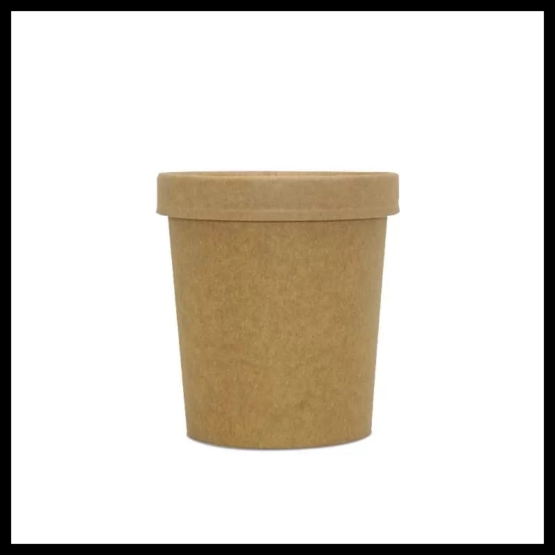 Capac Pentru Bol De De Supa Kraft 16oz 25buc/Set