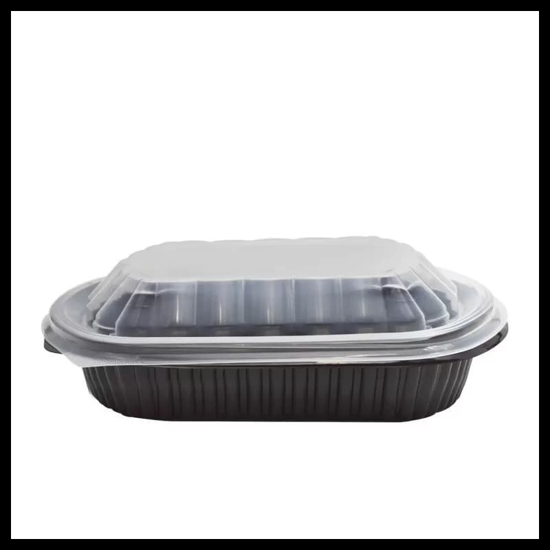 Capac caserole de plastic pentru microunde 300ml Transparent 50BUC/SET