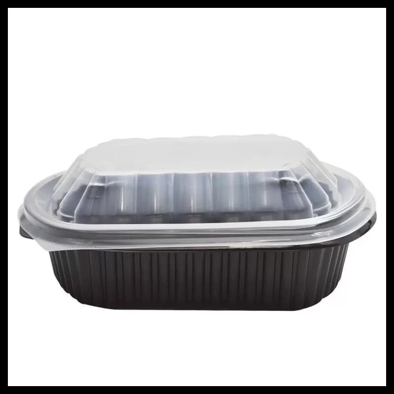 Capac Caserole de plastic pentru microunde Transparent 50BUC/SET