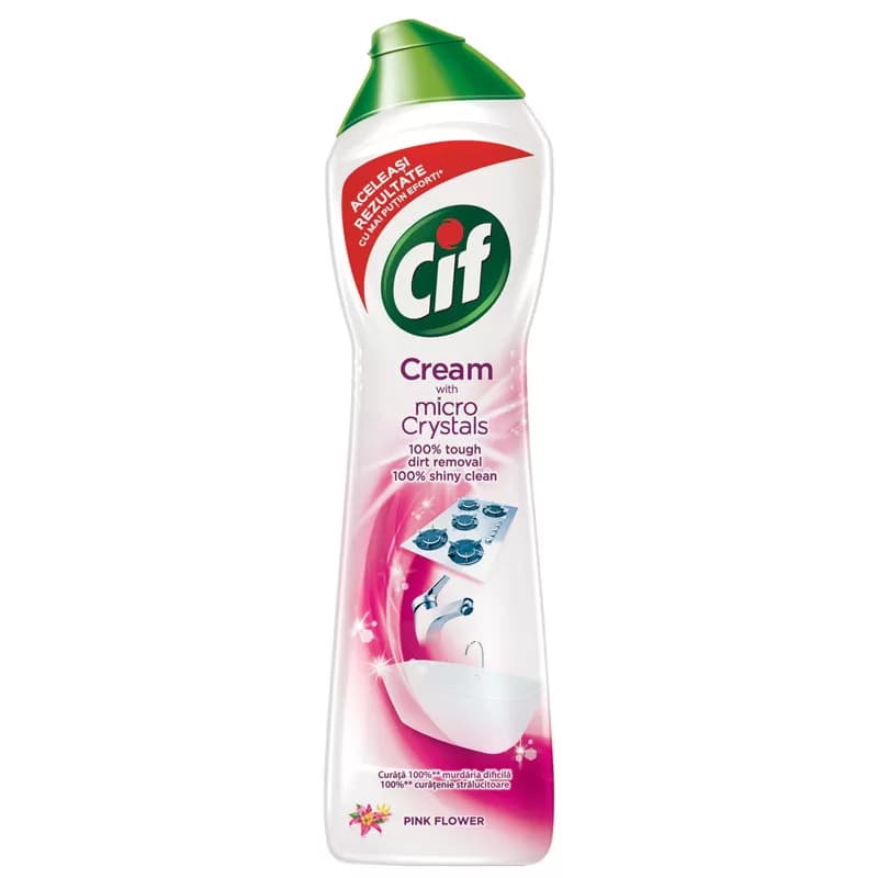 Cif crema de curatat 500ml Pink Flower