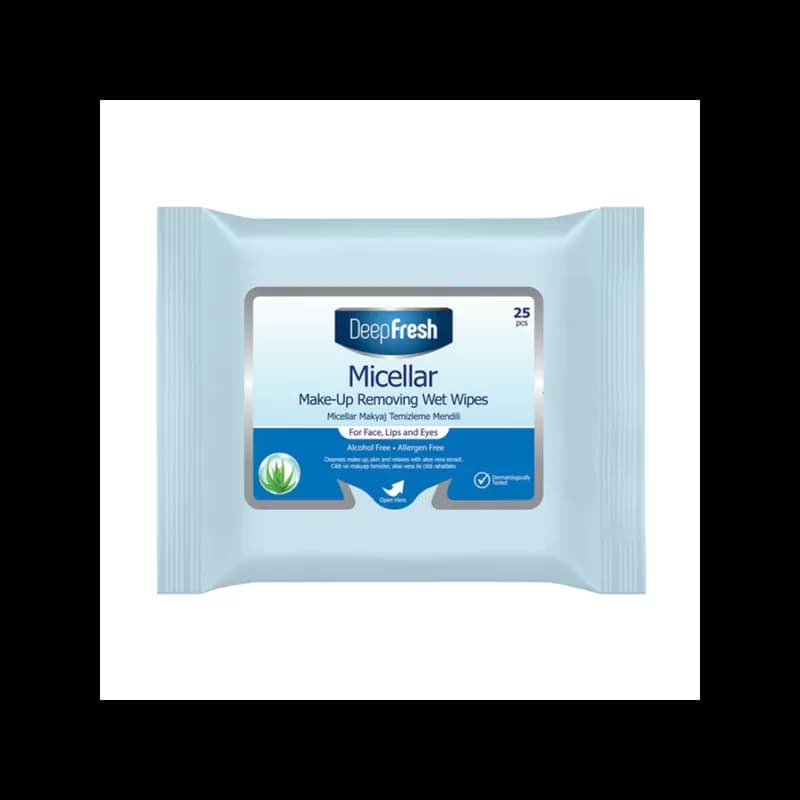 Deep Fresh servetele demachiante 25 buc Apa Micelara
