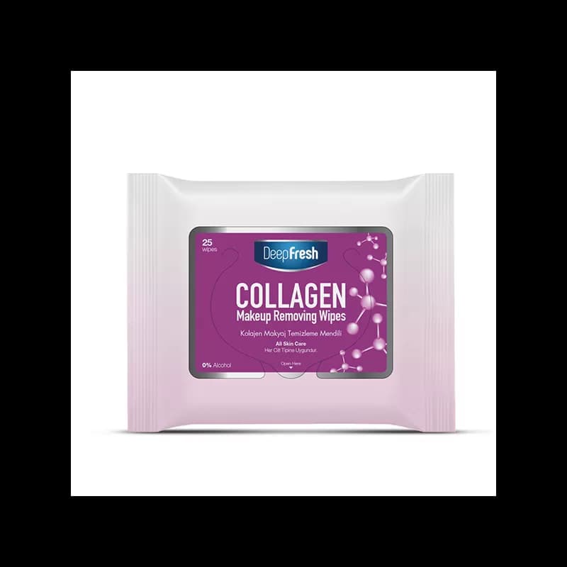 Deep Fresh servetele demachiante 25 buc Colagen