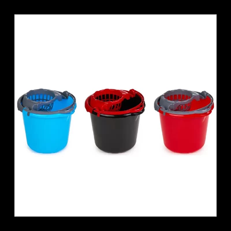 Galeata din plastic cilindrica cu storcator 10L