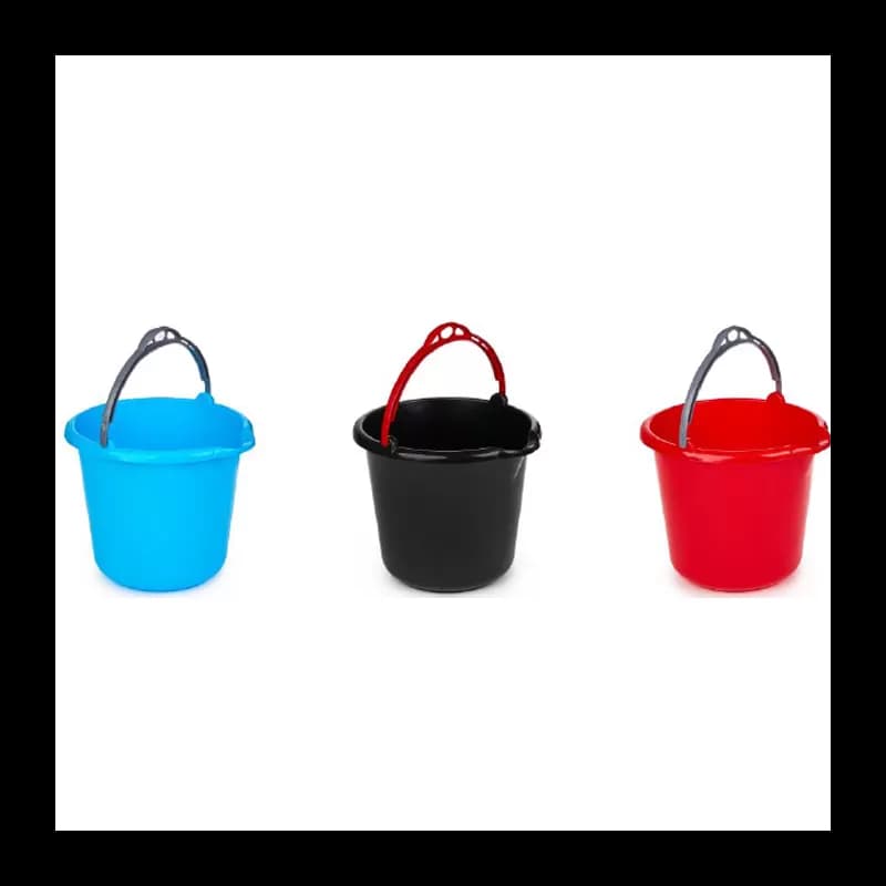 Galeata cilindrica din plastic 10L