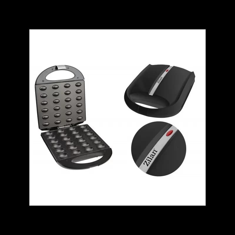 Zilan aparat de copt in forma de nuci 1400W Negru ZLN 2816