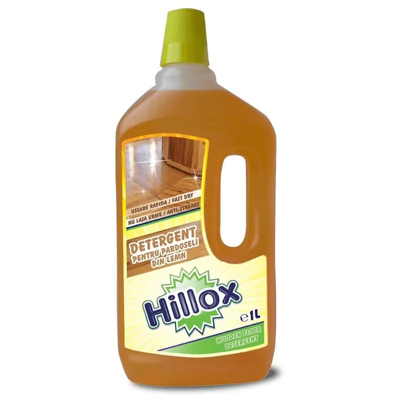 Hillox detergent pardoseli din lemn 1l