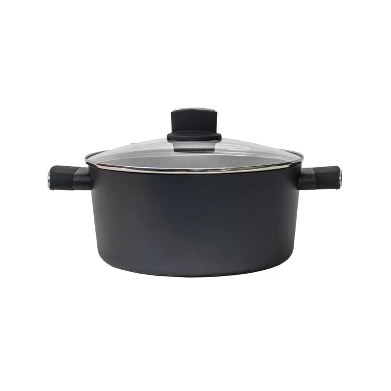 Zilan cratita cu invelis din marmura 24cm 4.6L ZLN 0843
