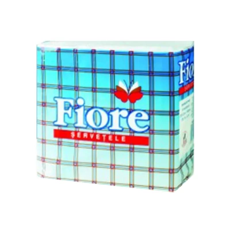 Fiore Servetele De Masa Albe, 33x33, 100 Buc/Set, 1 Str