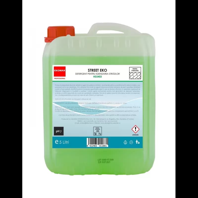 Ekomax detergent igienizare strazi 5L Street Eko
