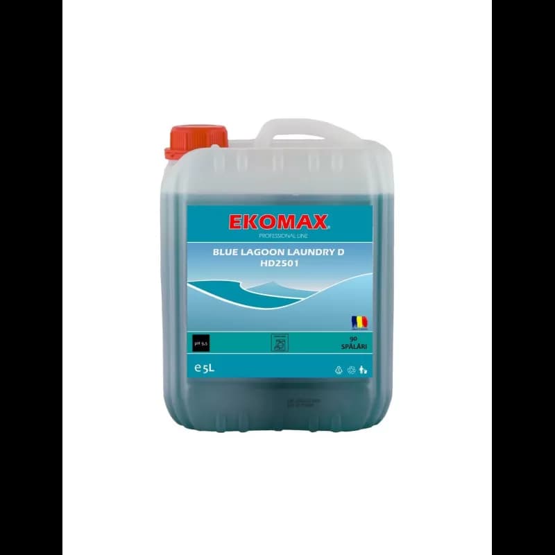 Ekomax Laundry D detergent de rufe 5L Blue Lagoon