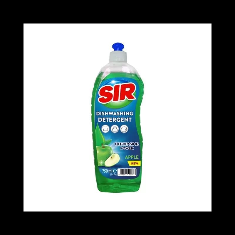 Sir detergent de vase 750ml Apple (Mar verde)