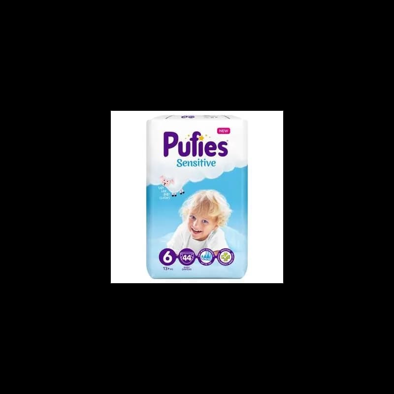 Pufie scutece pentru copii maxi nr6 44 buc extra large 13kg+