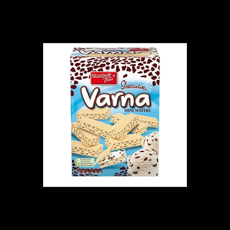 Varna mini napolitane cu straciatella 240g