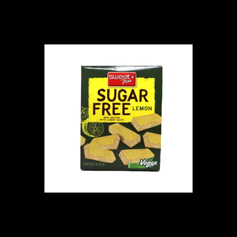 Sugar Free mini napolitane fara zahar cu crema 180g Lamaie