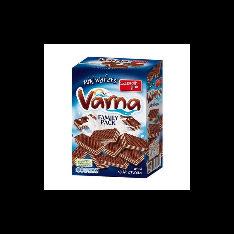 Varna mini napolitane cu crema 260g Lapte