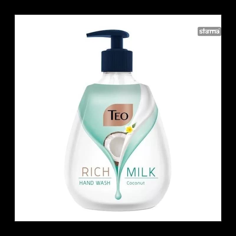 Teo sapun lichid cu pompita 400ml Coconut