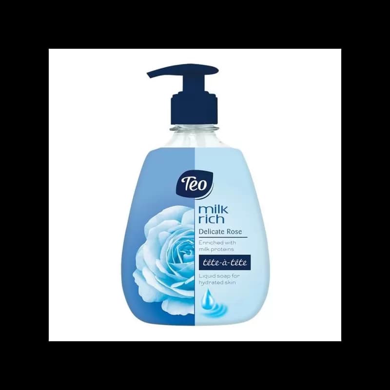Teo sapun lichid cu pompita 400ml Delicate Care