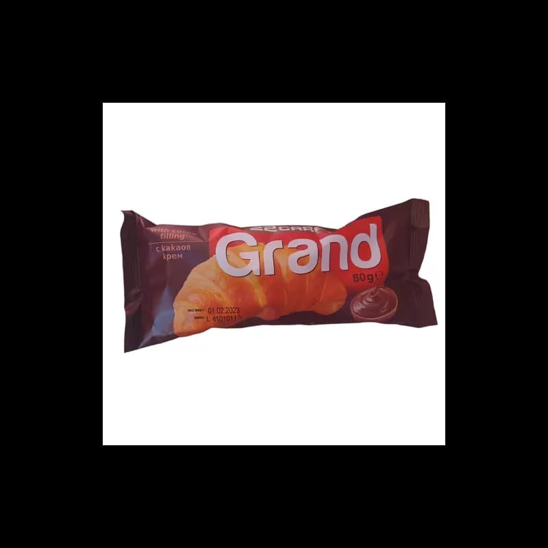22 Carats croissant cu crema 80g Cacao
