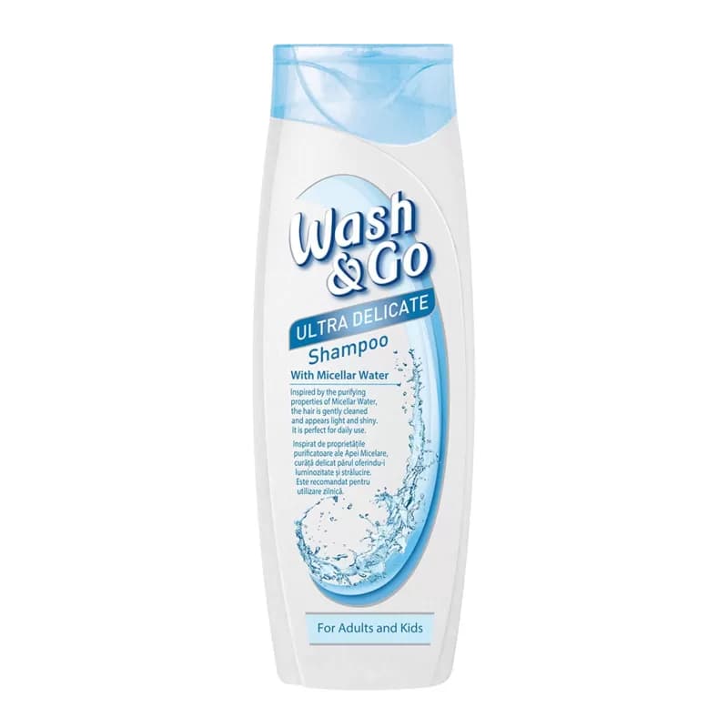 Wash & Go sampon 360 ml Micellar Water