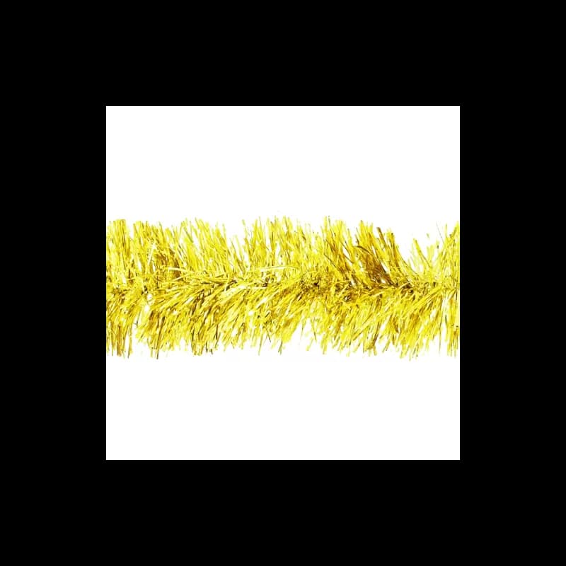 Beteala de Craciun 6cm x 2m 10 buc/set Galben