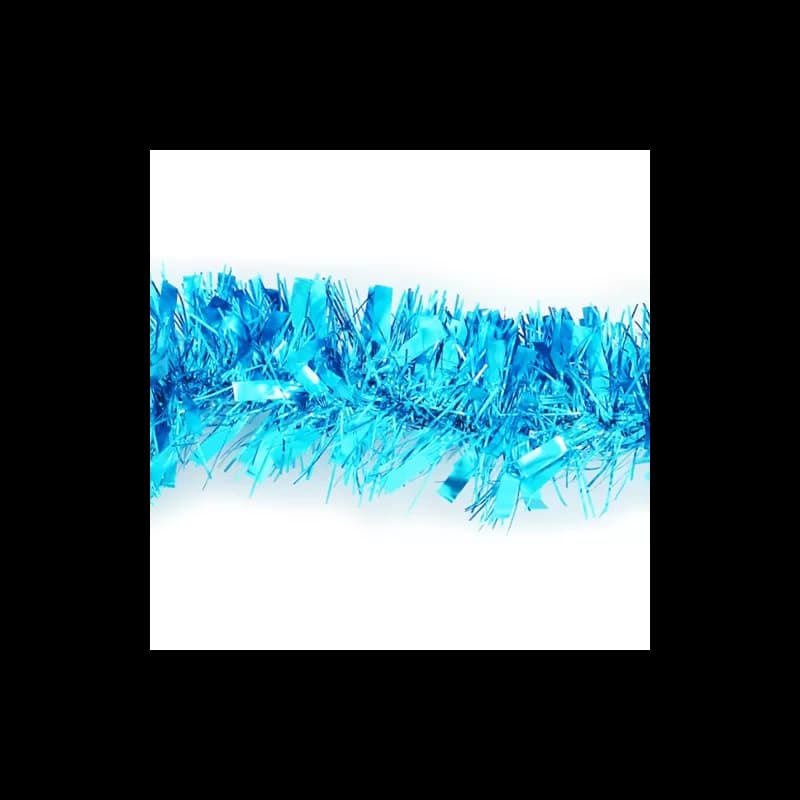 Beteala de Craciun 8cm x 2m 10 buc/set Bleu