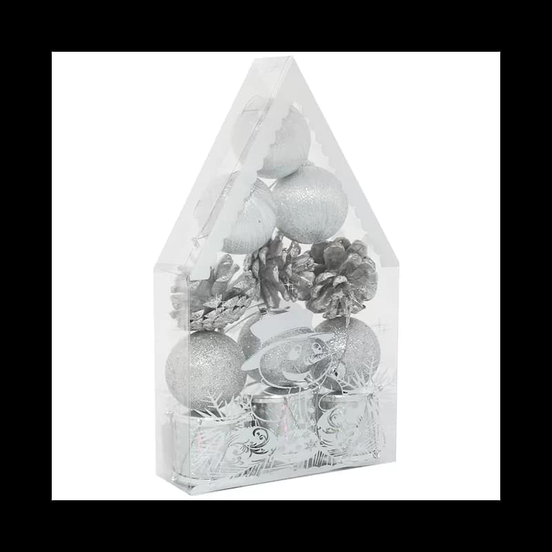 Set globuri pentru brad de Craciun 4cm 12 buc/set Diverse Modele