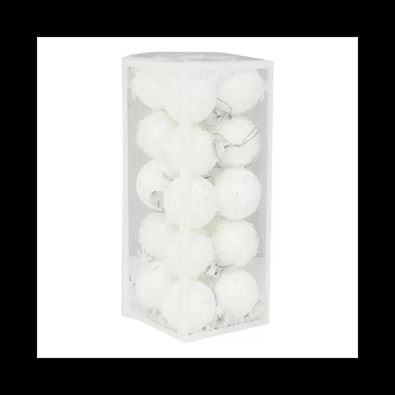 Set decratiuni pentru brad de Craciun 4cm 20 buc/set