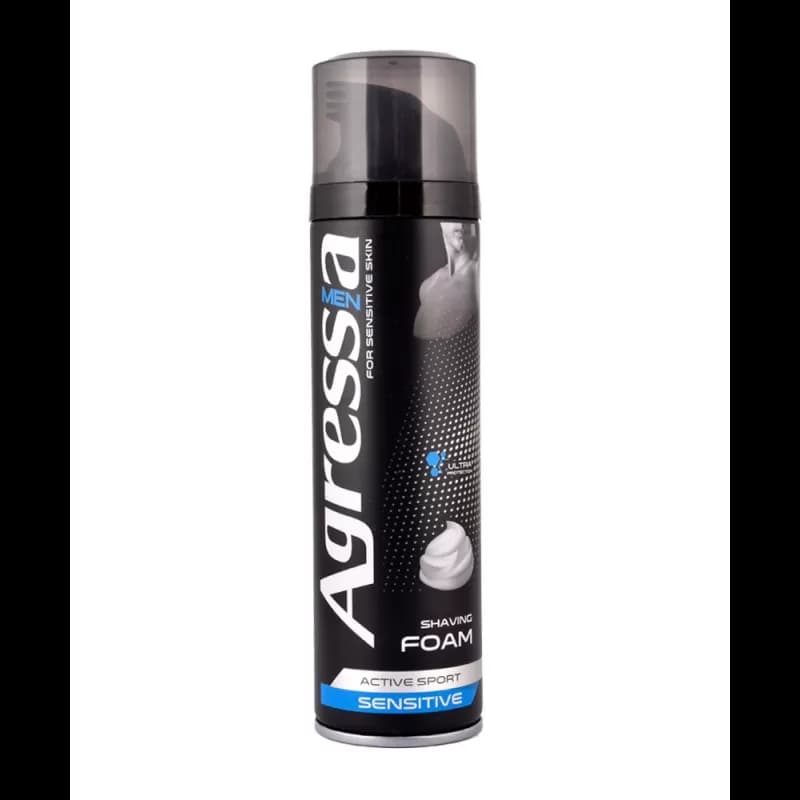 Agressia spuma de ras 200ml Sensitive