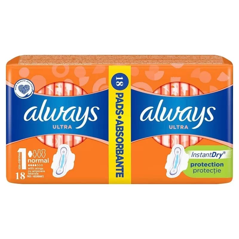 Always absorbante ultra 18 buc/set Plus