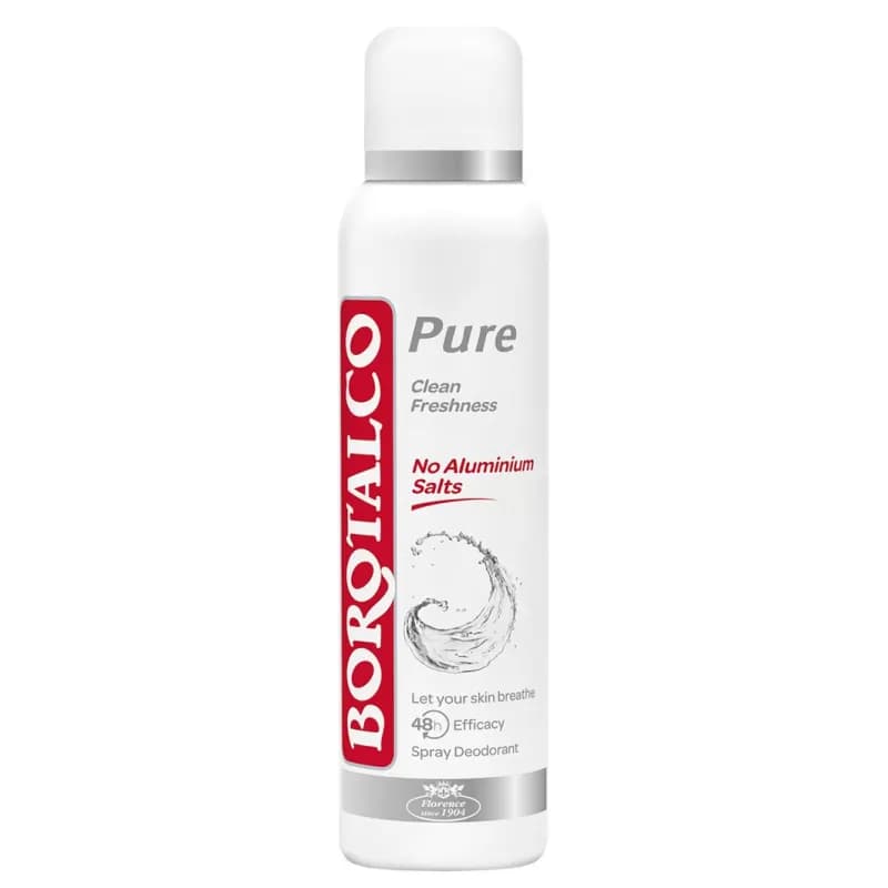 Borotalco deodorant spray 150ml Pure