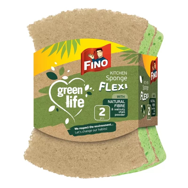 Fino burete de spalat vase 2 buc/set Green Life Flexi