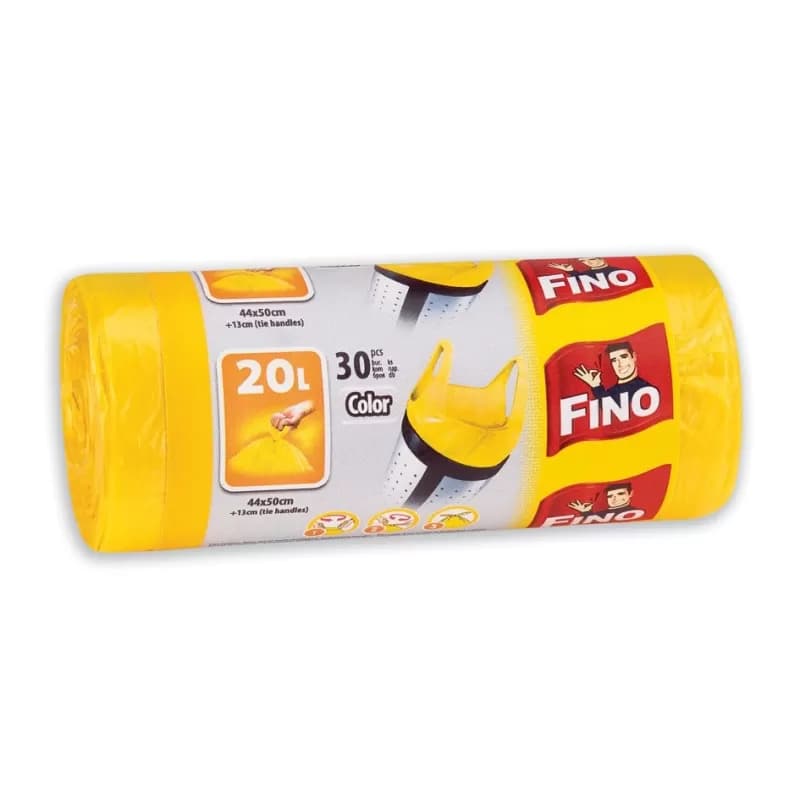 Fino saci menajeri 20L 30 buc/rola Color
