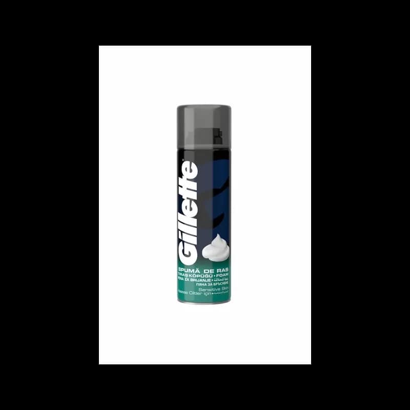 Gillette spuma de ras 200ml Piele Sensibila