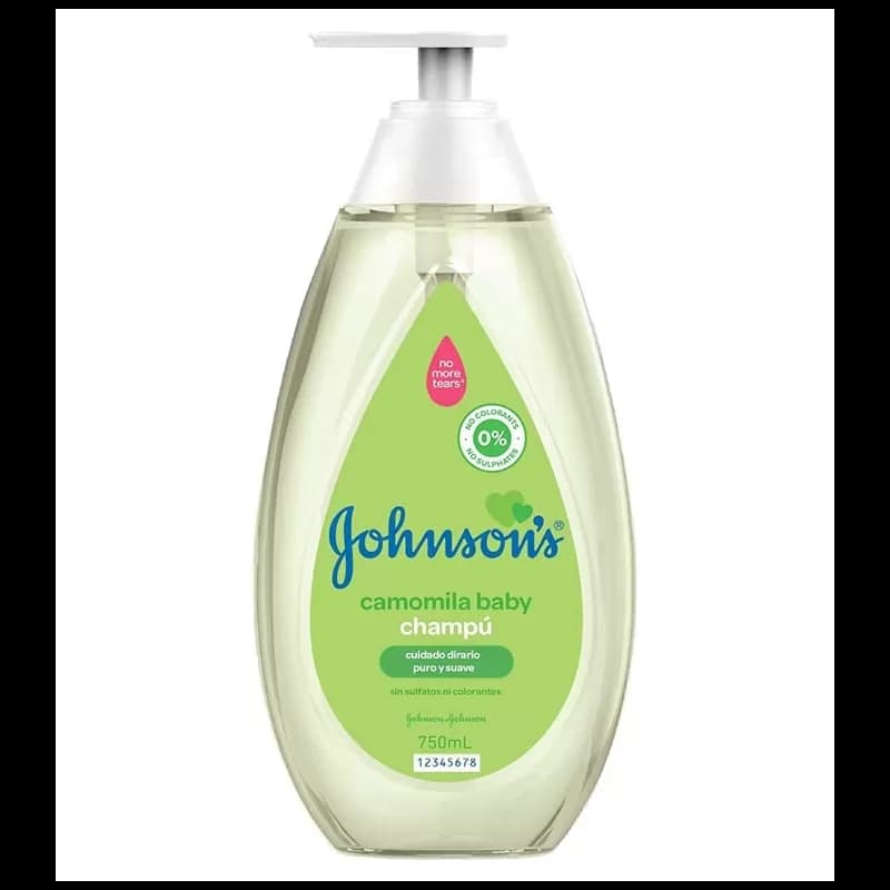 Johnson`S Baby sampon pentru copii cu pompita 750ml Musetel