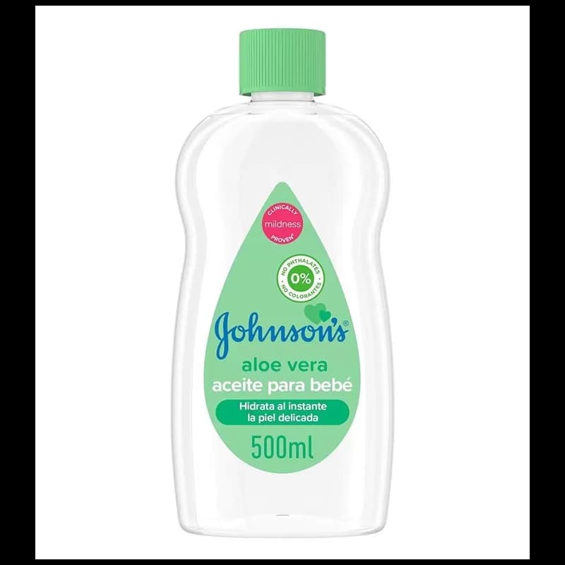 Johnson`S Baby ulei de corp pentru copii 500ml Aloe Vera
