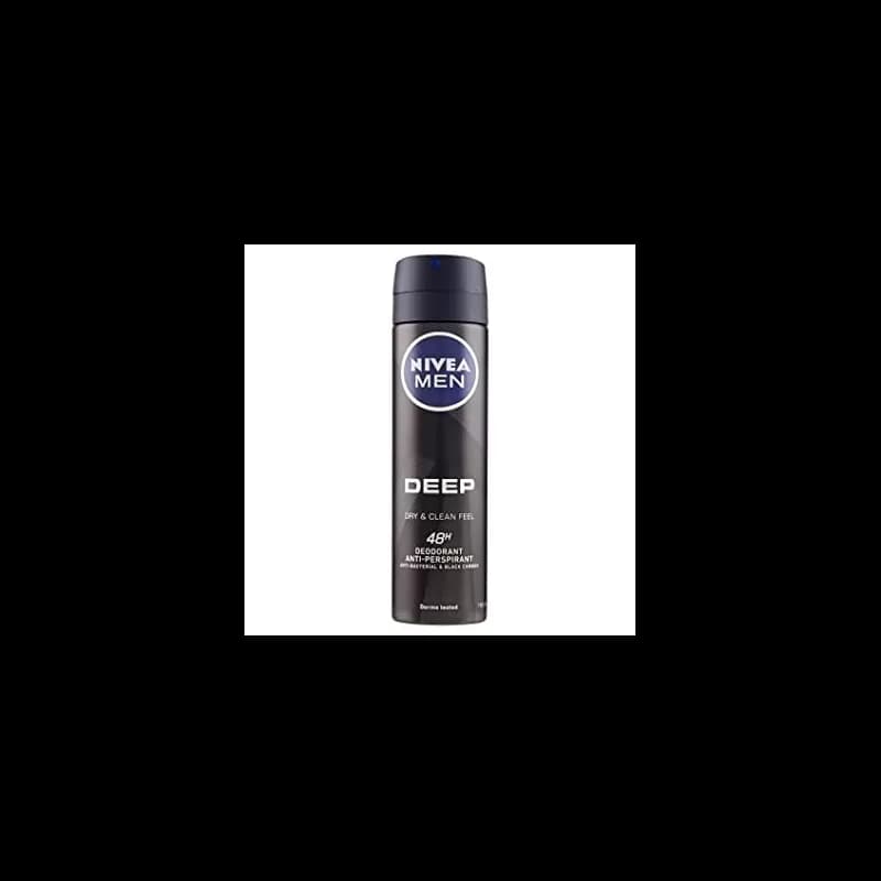 Nivea deodorant barbatesc spray 150ml Deep Black Carbon Darkwoo