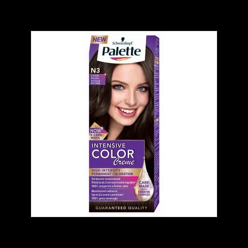 Palette vopsea de par N3
