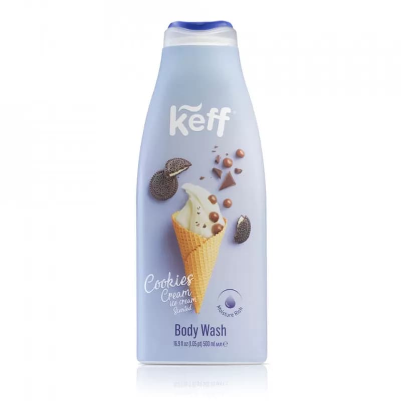 Sano Keff gel de dus 500ml, Cookie Cream