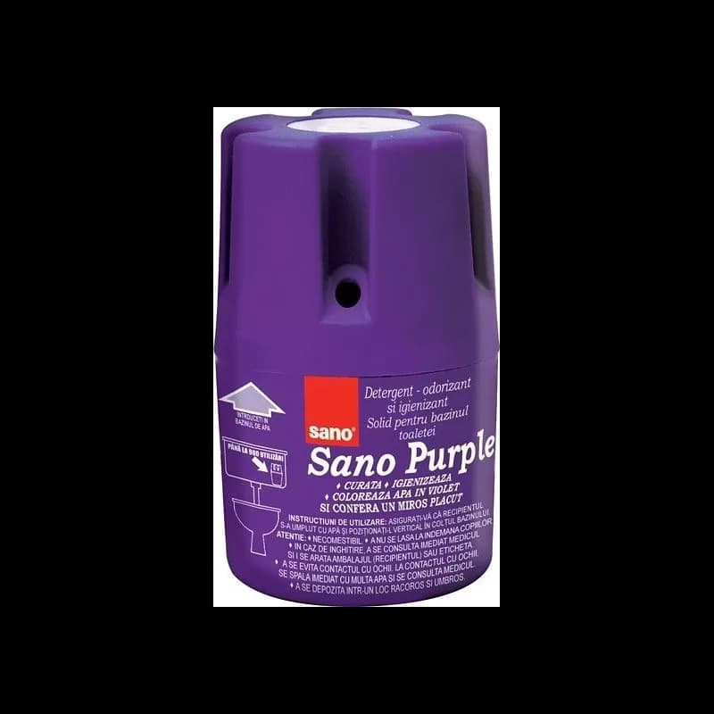 Sano odorizant bazin toaleta 150g Purple
